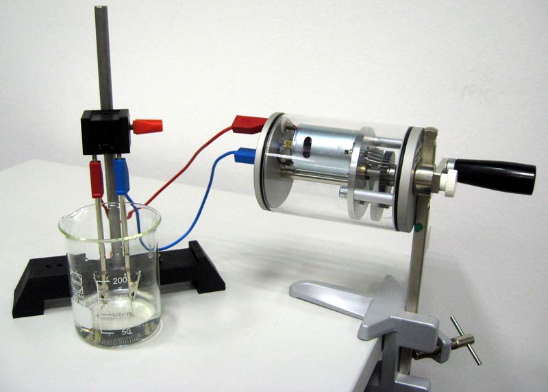 Versuchsaufbau mit Dynamot